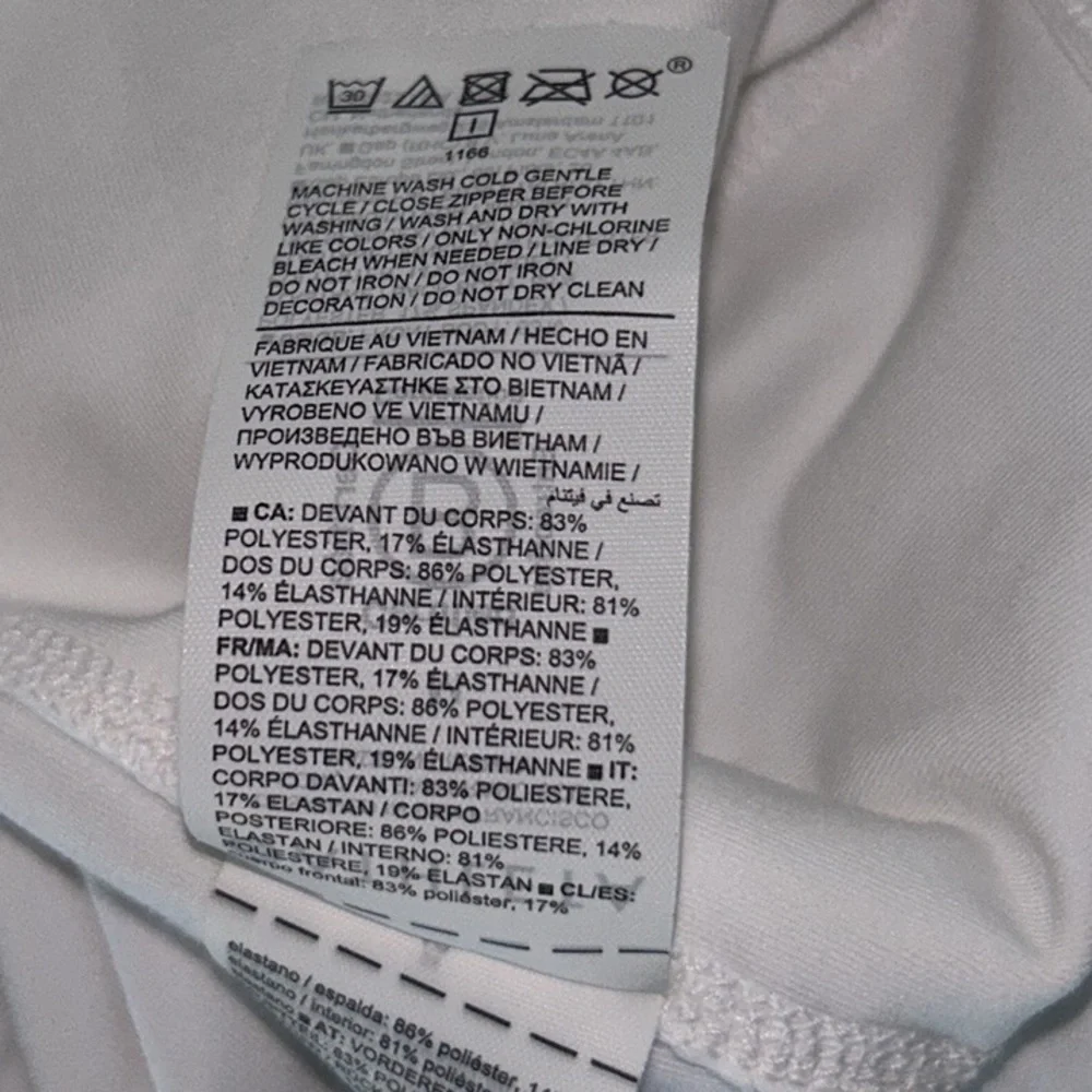 Athleta Advantage White Pleated Tennis Athletic Mini Skort Skirt - M - Picture 13 of 14